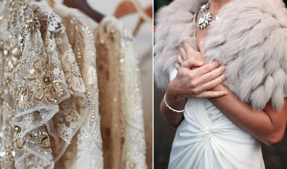 утонченное свадебное платье невесты