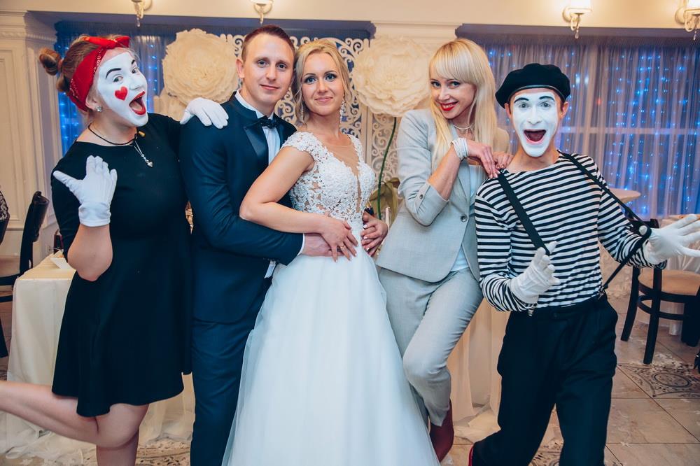 Мим-шоу на свадьбу в Беларуси